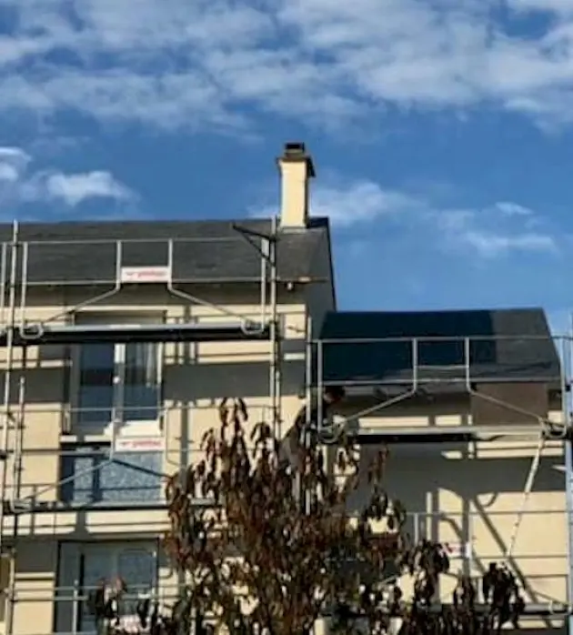 Petite maçonnerie premium sur le secteur Baudres avant finition – K.R Façadier Peintre