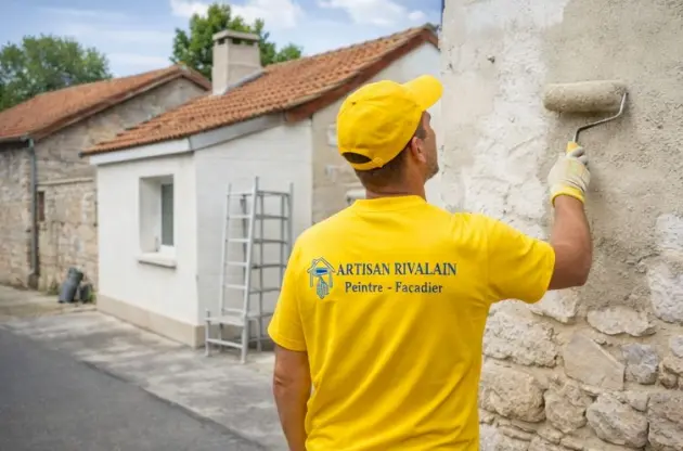 Nettoyage, réparation et peinture de façade locale – Façadier Peintre 18